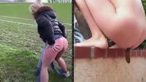 Girls Pooping Outside Porn - Girls pooping outdoor compilation - ThisVid.com
