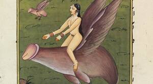 Indian Porn Drawings - Winged Penises? Ancient Indian Art Takes A Bizarre, NSFW Turn In This Series