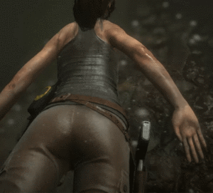 Lara Croft Fart Porn - Diving in tomb raider gets distracting sometimes : r/gaming