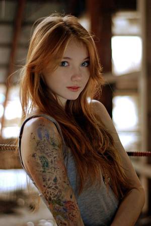Cute Tattoo Porn - A young Lily. I wish she still had a story: