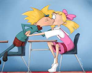 Hey Arnold Pregnant Porn - Atnold and Helga from hey Arnold.Kiss of Truth by Mylastfantasy on  deviantART