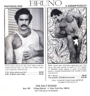 Bruno Vintage Gay Porn Stars - puzzled Bruno. Filed under: \