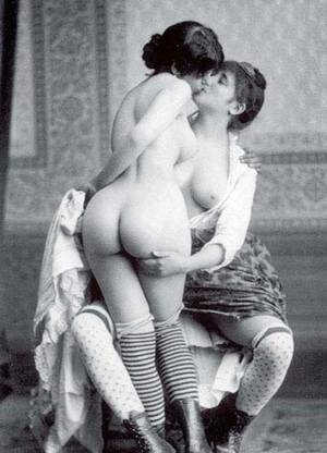 1890s Nudes Porn - 1890s Lesbians - Vintage Nude