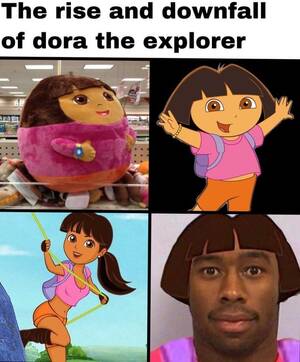 Dora The Explorer Forced Porn - Who's next? : r/memes