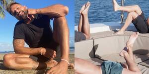 forced foot smelling - Ricky Martin & Jwan Yosef's Instagrams, Told Through Ricky's Foot Fetish