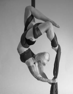 Aerial Dancer Porn - Aerial Silks scorpion