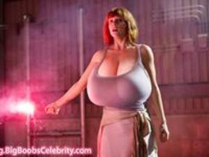 huge tit shemale morphs - Bryce Dallas Howard breast expansion morphs Nude Fake Photos - MrDeepFakes