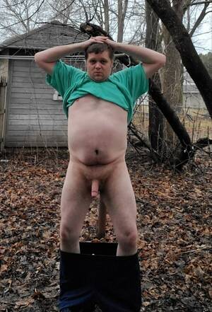 fat nudist cfnm - Chubby Boy Naked in His Backyard | MOTHERLESS.COM â„¢