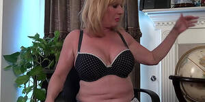 Insane Mature Porn - Granny Plays With Her Big Tits In Insane Solo Scenes HD SEX Porn Video 10:44