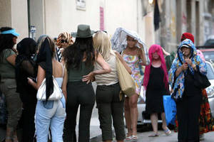 Greek Prostitute Porn - Greek prostitutes protest