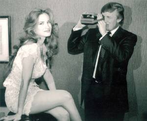 Family Polaroid Porn - The Donald was eve snapped getting behind the camera and photographing the  bunnies