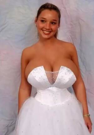 fat slutty bride - Huge Tits in Wedding Dress - 61 photos