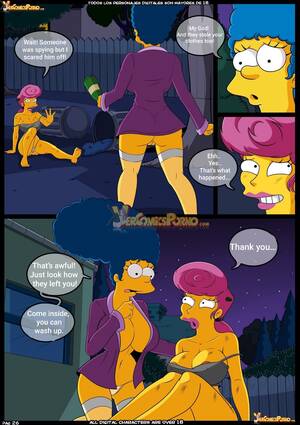 Marge Simpson Porn - Marge Simpson And Wanda Porn Comic english 05 - Porn Comic