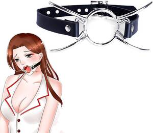 Forced Mouth Fuck Bondage - O-Ring Mouth Gag Ring SM Extreme Steel Spider Gag with Ring Toggle Gag Mouth  Gag with Fetish BDSM Sex Bondage Toy Role Games : Amazon.de: Health &  Personal Care