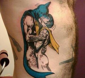 Batman Gay Porn Tattoo - Gay Batman Tattoo | Gay Fetish XXX