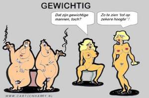 home cartoon nude - Gewichtig - Weighty van cartoonharry | Education & Tech Cartoon | TOONPOOL
