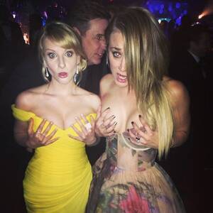 Kaley Cuoco Fucking Party - Sexiest Moments at 2014 Award Shows | POPSUGAR Love & Sex