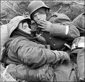 Boys Hitler Youth Camps Sex - Below: Young replacements huddle in a foxhole on the Russian Front in early  1942--now out of the Hitler Youth and in the German Army--and soon to face  the ...