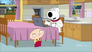Family Guy Stewie Porn - Family Guy - S14E06 - Brian watches porn