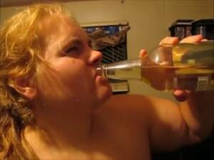 fat piss drink - Young fat cow drinks pee and burps - ThisVid.com