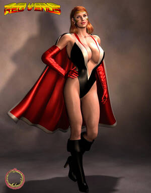 3d Superhero Bdsm Porn - Awesome 3d adult toon with three busty - BDSM Art Collection - Pic 6