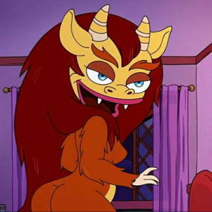 Large Mouth Porn - I don't know why, but the Hormone Monstress from Big Mouth