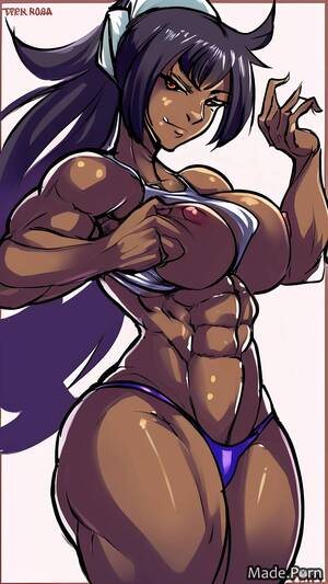 Latina Porn Animation - Porn image of 30 anime muscular sports bra small tits latina police created  by AI