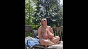 massive tits sunbathing - Big Tits Sunbathing Porn Videos | Pornhub.com