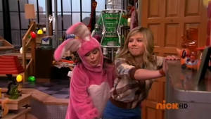 Carly Icarly Porn Feet - ... pink full body suit, ...