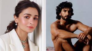 Alia Bhatt Nude Sex - Alia Bhatt reacts to Ranveer Singh's nude photos: Don't like anything  negative... | Celebrities News â€“ India TV