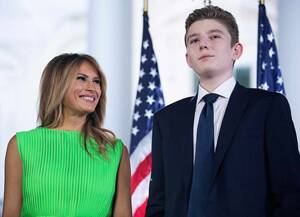 Club 17 Porn Magazine - Melania Trump Is 'Very Protective' of Barron and Leaning on Family: Sources