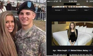 Army Wife Porn Casting - This girl literally wore the same clothes she used in \