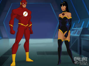 dc flash xxx - Justice League - [Online SuperHeroes][Max] - The Flash Enjoys Lightning  Fast Anal Sex With A Fellow Justice League Member! nude