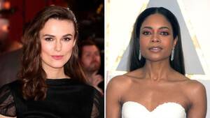 Keira Knightley Celebrity Porn - Keira Knightley and Naomie Harris Support Anti-Bullying Group in UK
