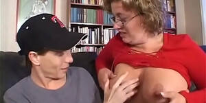 hot mature big tits teacher - Mature Teacher With Big Boobs Fucked By Energetic Young Student HD SEX Porn  Video 10:00