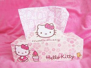 Hello Kitty Chan Porn - hello kitty tissue box and paper