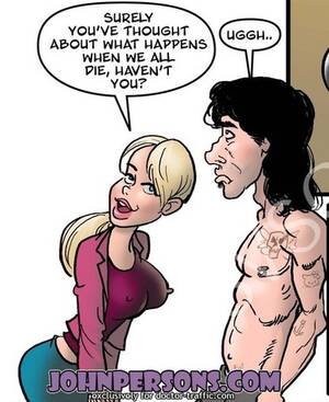 Famous Bisexual Cartoon Porn - Two naughty bisexual sluts from John Persons sex comics starving for big  cock to fucking entertain