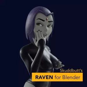 3d Raven Porn - SmutBase â€¢ Raven [v1.32] Blender 2.93 (Skuddbutt)