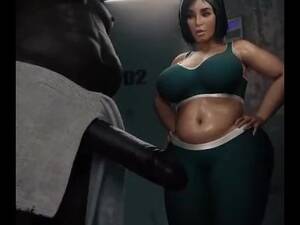 black boobs 3d - Porn Video - big tits 3D Karen fucked hard by fat black bbc