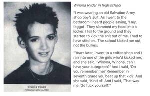 Fucked School - Winona Ryder suffers no fools. : r/nextfuckinglevel
