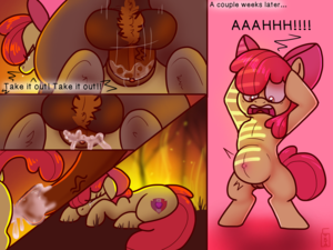 Mlp Porn Cum Inside Pussy - Rule34 - If it exists, there is porn of it / stakota, apple bloom (mlp),  chimera (mlp) / 2492192