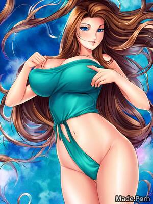 Nude Anime Girls Big Tits - Porn image of nude anime 18 woman brunette portrait big tits created by AI