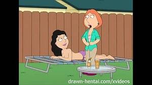 Family Guy Lesbian Porn - Family Guy Hentai - Backyard lesbians - XAnimu.com