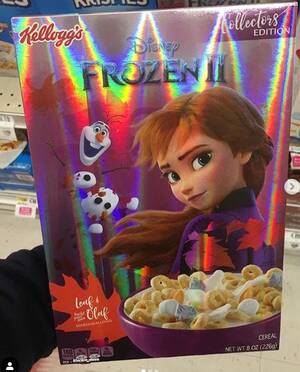 Disney Frozen Marshmallow Porn - Kellogg's Disney Frozen II Cereal with Marshmallows | Types of cereal,  Granola cereal, Cold cereal