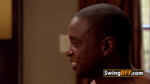 interracial swingers facial - Black swingers engage in steamy action before the party takes place Porn  Video - Rexxx