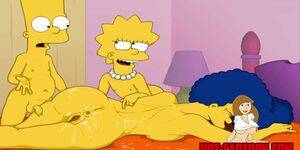 Lisa Simpson Shemale Porn - Cartoon Porn Simpsons porn Bart and Lisa have fun with mother Marge -  Tnaflix.com