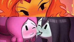 Anime Lesbian Porn Princess Bubblegum X Marciline - Princess Bubblegum, Marceline & Flame Princess - Adventure Time  [Compilation] watch online