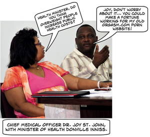 Barbados People Porn - Is Chief Medical Officer Joy St. John sending the right message to Barbados?