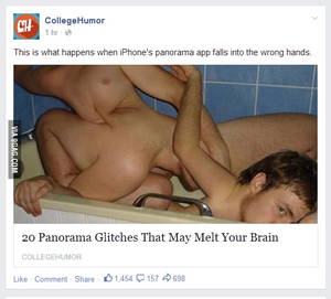 News Feed Porn - Thanks CH, people in my class thought my News Feed was gay porn