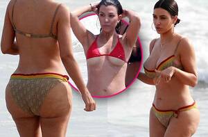 naked kim kardashian at beach - Kourtney Kardashian | Radar Online